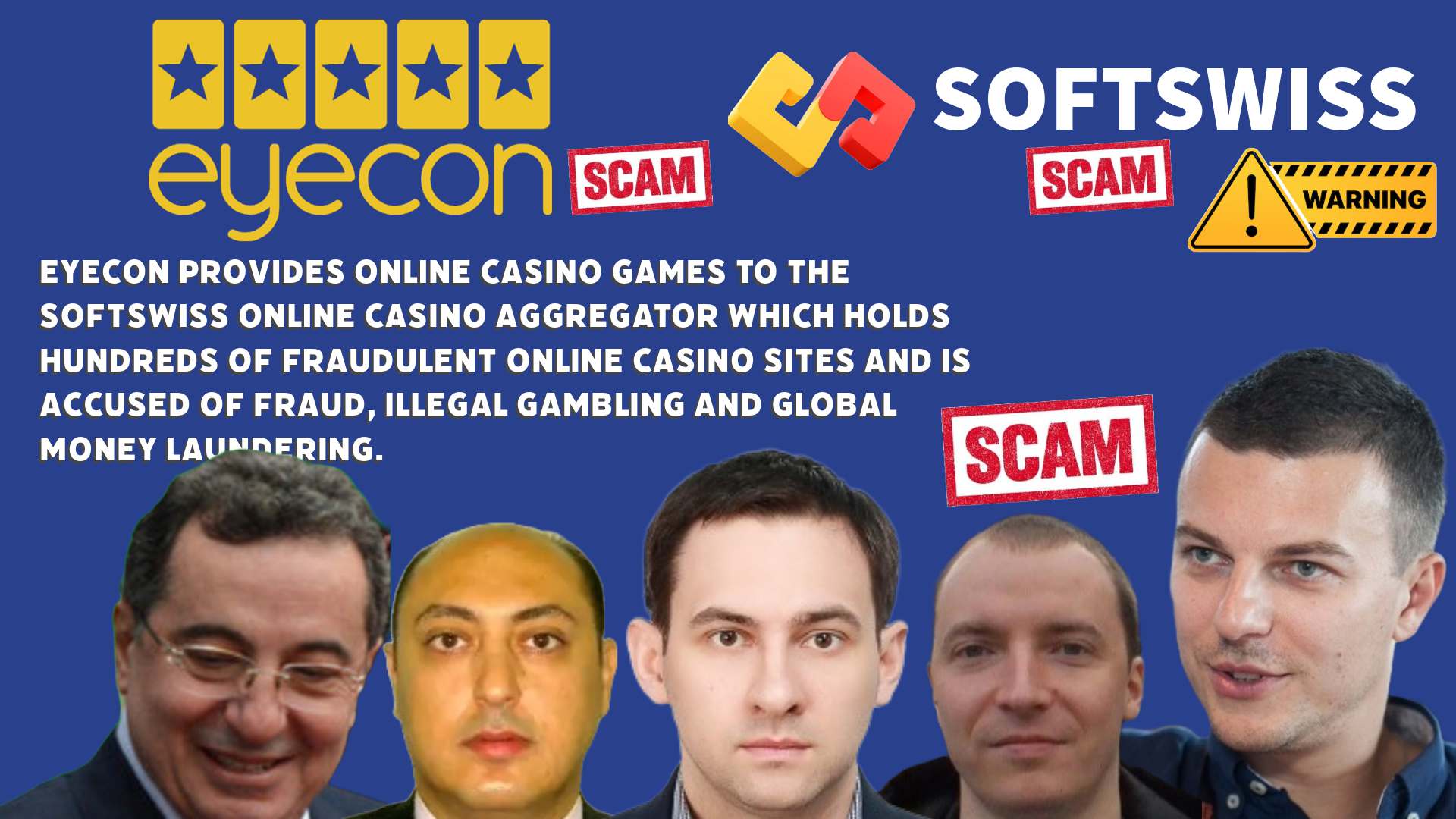 Eyecon - softswiss scam - Casino by Softswiss